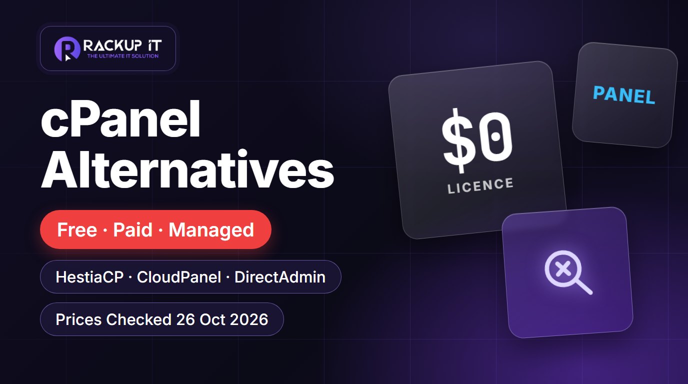 cPanel alternatives cover