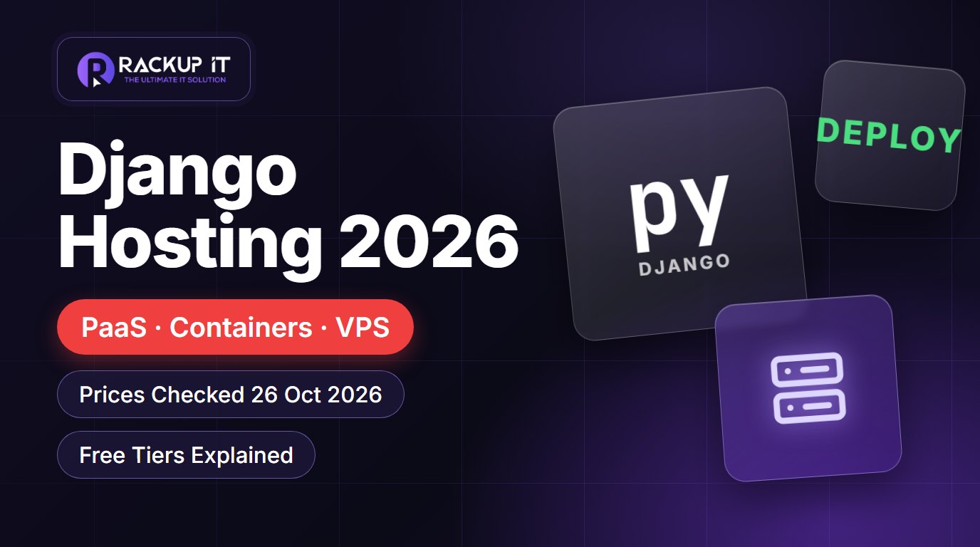 Django hosting comparison cover