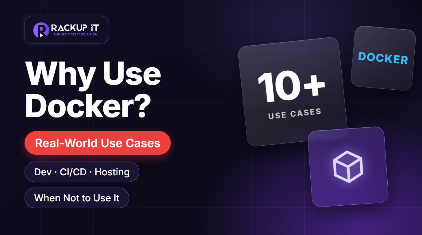 Why use Docker real-world use cases cover