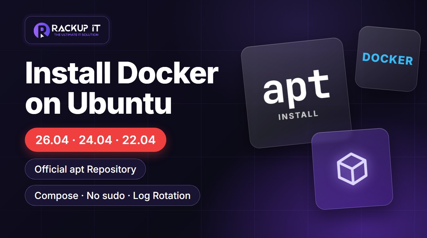 Install Docker on Ubuntu cover